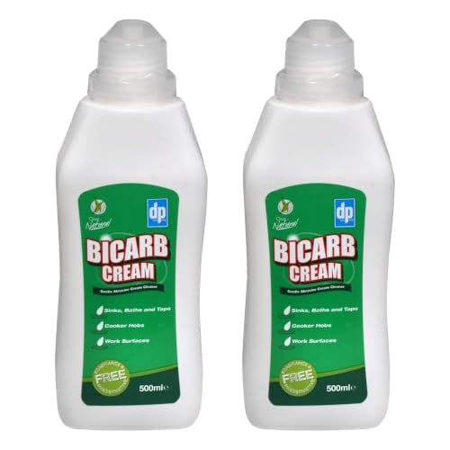 Image of HOCHSTE® Bicarb Cream, Gentle Abrasive Cleaner, 2Pcs