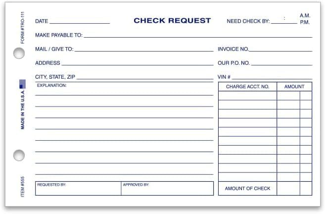 MICRO TEC Check Request Form – for Record Requests and Approvals in Car ...