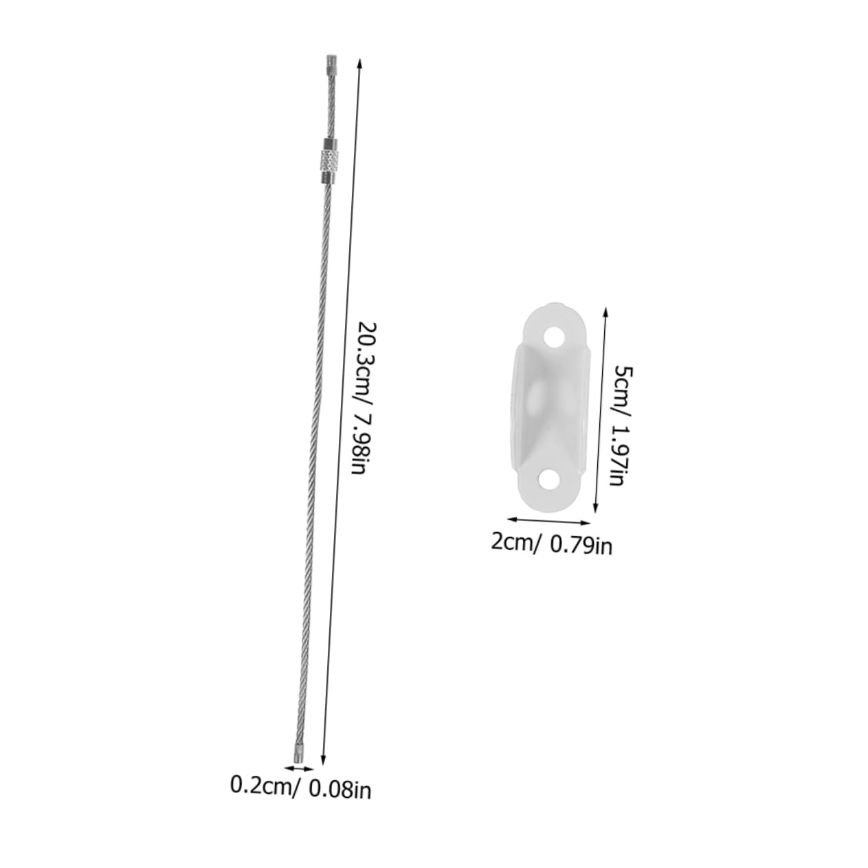 BESTonZON Sturdy Furniture Anchor Set 5 Pieces Wall-mounted Safety Straps for Dresser Cabinet Bookshelf Proofing Essentials