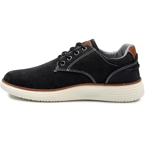 Image of AKADEMIKS Mens Dayton Oxford, Comfortable Footwear for Formal and Casual Wear