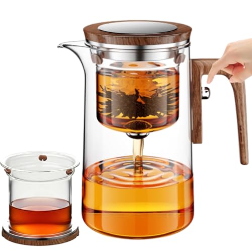 Enchanti Tea Pot, Enchanti Teapot, 600ML/20.29OZ Magic Witchcraft Enchanted Glass