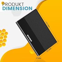 SUHSAI 120 GB Externe Festplatte USB 3.0 für PC - Schwarz – Ansicht 5