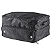 Golf Bag Organizer Golf Trunk Organizer Premium Multi Compartment Golf Car Storage Box with Shoe Compartment for Golfers Heavy Duty Black Large