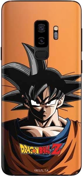 Skinit Decal Phone Skin Compatible with Galaxy S9 Plus - Officially Licensed Dragon Ball Z Goku Portrait Design