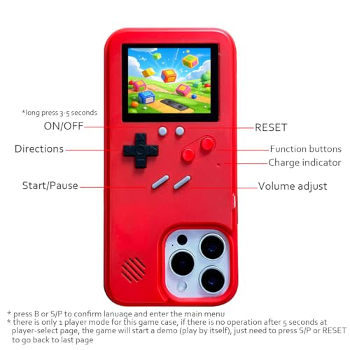 Coque de protection antichoc pour iPhone 13 Pro Max style gaming - 5