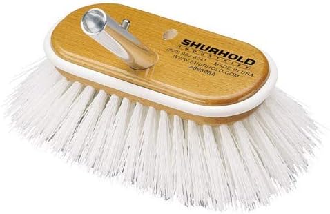 Shurhold 6" Polypropylene Stiff Bristle Deck Brush