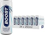 Boost Sugar Free Energy Drink, 250ml, Pack of 24 By Shop 4 Less