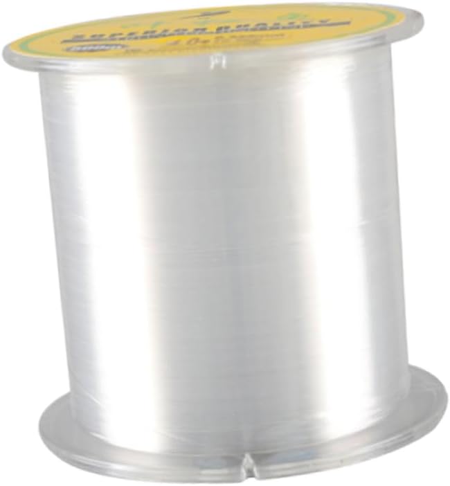 500m Invisible Nylon Strong Pull Monofilament Sub-line for Sea Fishing Long Casting Sturdy Fishing Cord (6.0#)