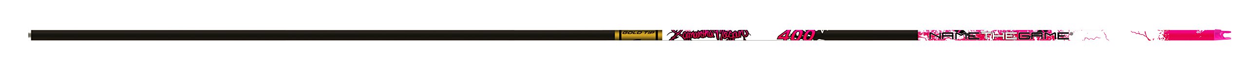 Gold Tip Name The Game Shafts (Pack of 12), Pink, 400