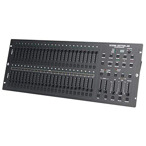 Adj Products Scene-Setter 48, Channel Dmx Dimming Controller, Professional Light Show Control Board #TOP6