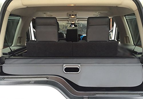 2010-2016 for Land Rover LR4 Rear Trunk Security Shield Cargo Cover Shade Black