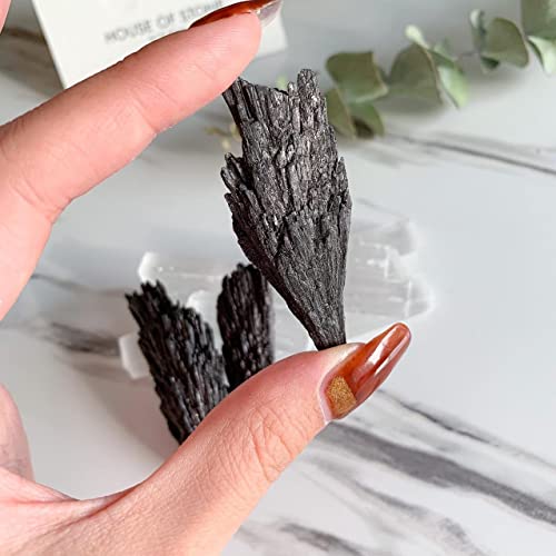Lames de cyanite noire pour votre espace de méditation