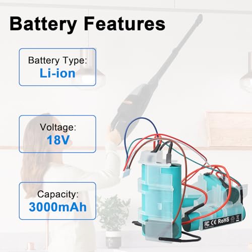 Batterie 18V pour Electrolux ZB3212 offrant puissance et durée - 2