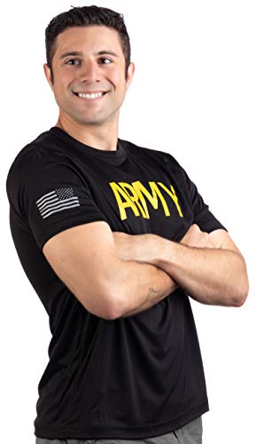 Army Wicking PT Style Shirt | U.S. Military Performance Training Infantry Workout T-Shirt3
