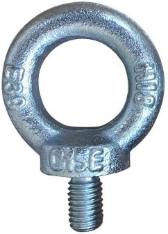 Lifting Eye Bolt M10 CE marking DIN 580 Steel C15E
