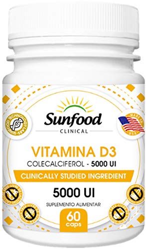 Vitamina D3 60 Cáps. - SunFood