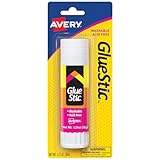 Avery Glue Stic - Washable, Glue Sticks for Classroom, Crafting, and Office Use, 1.27 oz., 1 Stick, White (00191)