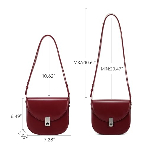 Bolso de hombro vintage clásico pequeño para mujer miniatura 3