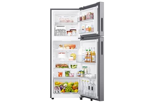 Image of Samsung 236 L, 1 Star, Digital Inverter, Frost Free Double Door Refrigerator (RT40H28W1QNL, Gray Silver, 2026 Model)