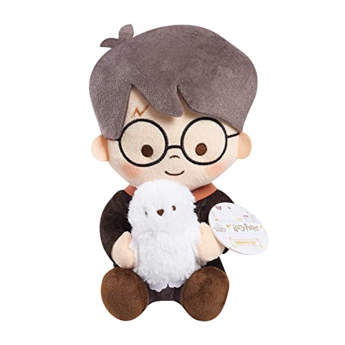 Image of Harry Potter Wizarding Friends and Pals Harry Potter with Hedwig 11-inch Soft and Cuddly Plush Stuffed Animal, Kids Toys for Ages 3 Up, Amazon Exclusive by Just Play
