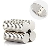 4X1mm 200pcs Round Magnets for Refrigertor Magnets, Magnet,Office Magnets,Art&Craft Magnets,Whiteboard Magnets,Map Magnets,Durable Mini Magnets for Multi-Use