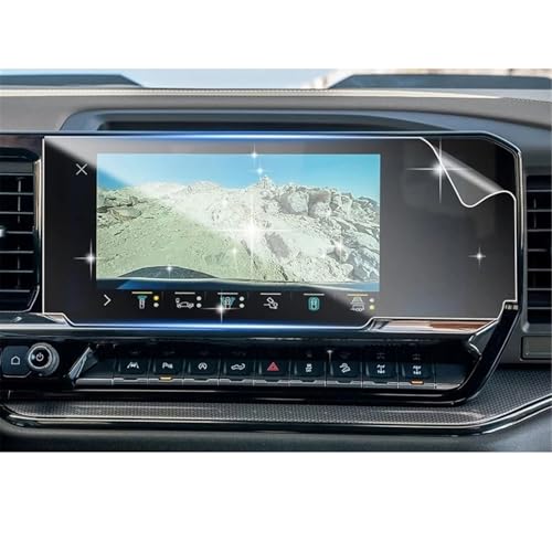 Film protecteur d'écran pour autoradio GPS Chevrolet Silverado 1500 2023 2024