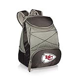 PICNIC TIME Black Kansas City Chiefs PTX Backpack Cooler