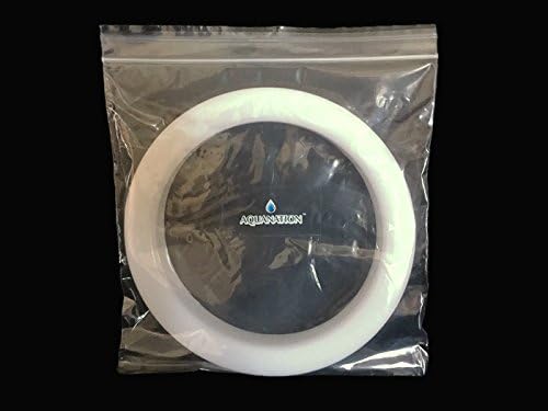 AquaNation Ceramic Porcelain Water Dispenser Plastic Crock Protection Ring - White