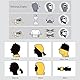 LSYYSL 3pcs Windproof Bandana, 2 Onlysleeve Cover, Breathable Neck Mask, Seamless Skull Mask Sports Mask Windproof Motorcycle Mask Unisex