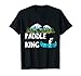 Paddle King Paddel König Kajak Paddeln Paddelboot Fahren T-Shirt