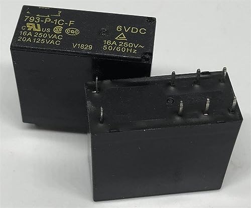 Relé MOBYAT de alta capacidad 16A 793-P-1C-F 6VDC con conector de 8 pines