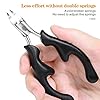 RIMEI Toenail Clippers, Professional Thick & Ingrown Nail Clippers for Men & Seniors, Podiatrist Recommended, Pedicure Clippers Toenail Cutters, Stainless Steel Sharp Curved Blade Grooming Tool