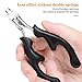 RIMEI Toenail Clippers, Professional Thick & Ingrown Nail Clippers for Men & Seniors, Podiatrist Recommended, Pedicure Clippers Toenail Cutters, Stainless Steel Sharp Curved Blade Grooming Tool