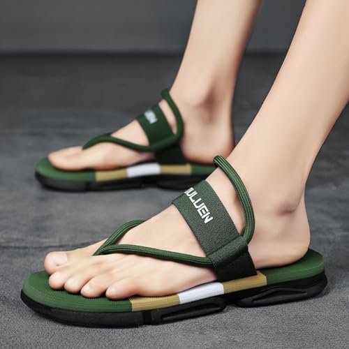 Color-block Men's Flip-flops |non-slip Beach Sandals |summer Slippers2