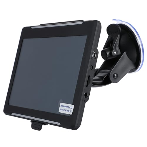 DIYEAH GPS pour Camion Écran Tactile Navigation Véhicule avec Alarme Modes de Conduite Carte Europe Intégrée Compact et Facile à Utiliser