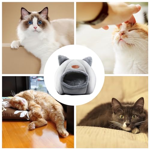 Generic Tenda Cat House, Cama Ninho de Gato, Cama macia para gatos para gatos internos, Casa de dorm