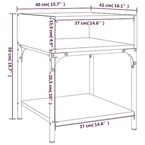 Table de chevet en chêne étroite pour optimiser les petits espaces - 3