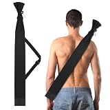 JJUNW Sword Storage Bag With Strap - Large Size Carrying Case for Japanese Swords, Black Cover and Sheath