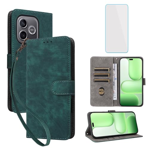 Coque Honor 600 Lite 5G anti-piratage RFID avec rangement cartes bancaires