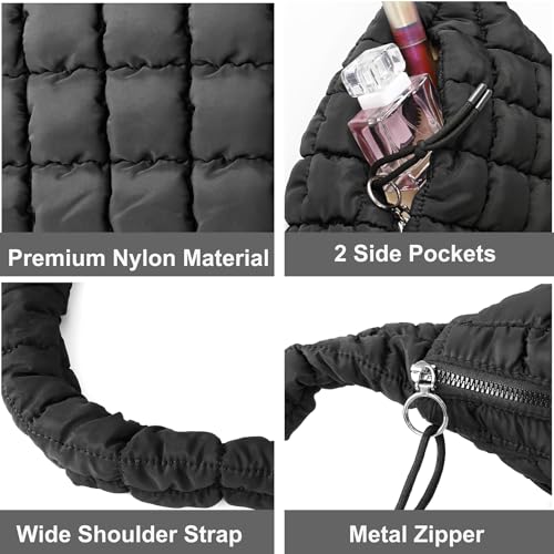 Bolso tote acolchado para mujer, grande y liviano miniatura 4