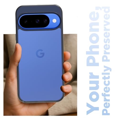 Image of KAPAVER Hybrid Shock Proof Series Back Cover Case Compatible with for Google Pixel 10 (PC+TPU) (Black)