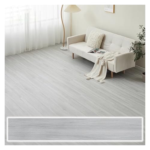 フロアタイル 剥がして貼るだけのフロアタイル。防水、傷に強い、自己粘着DIYフローリング。賃貸住宅、住宅所有者向け。浴室、寝室、リビングルームに最適な木製フローリング。(#A,100 PCS)