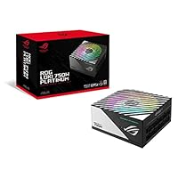 ASUS ROG Loki SFX-L 750W Platinum (Fully Modular Power Supply, 80+, Lambda A Certified, 120 mm PWM ARGB Fan, Aura Sync, ATX 3.0 Compatible, PCIe 5.0 Ready)