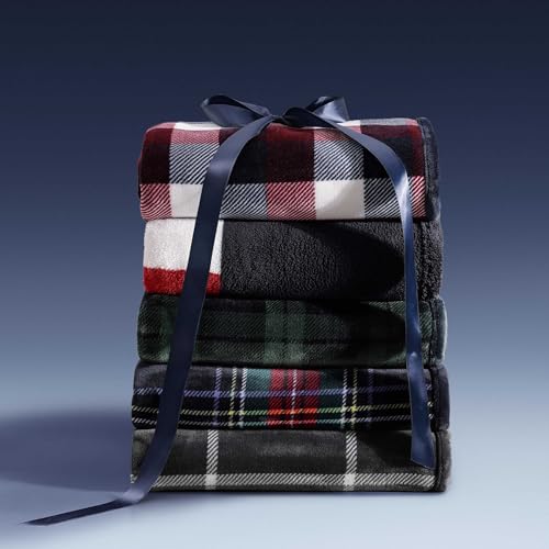Tommy Hilfiger - Ultra Soft Plush Throw Blanket for Bed or Couch, 50 x 70 by Tommy Hilfiger - Used condition - Image 7