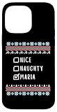 Maria Nice Naughty Christmas Name Funny