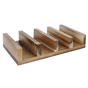 Olympia Houten Taco Stand/Riser 275x150x55mm Serveerrestaurant