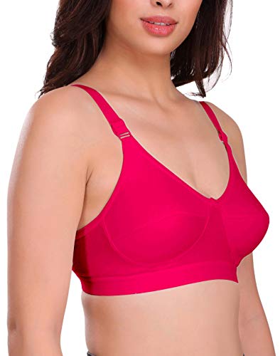 Image of Eve's Beauty Women's Cotton Non-Padded Wire Free Regular Bra