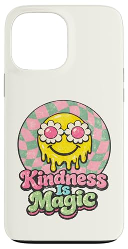 Kindness Is Magic 70�N�ヌ�g�������e�B���O�X�}�C���f�C�W�[�`�F�b�N �X�}�z�P�[�X iPhone 13 Pro Max �p