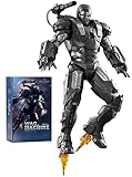 Huanxd 7 Inch Ironman War Machine Mark 1 Action Figure,(1/10 Scale) Exquisite Painting 20 Joints Movable Toy