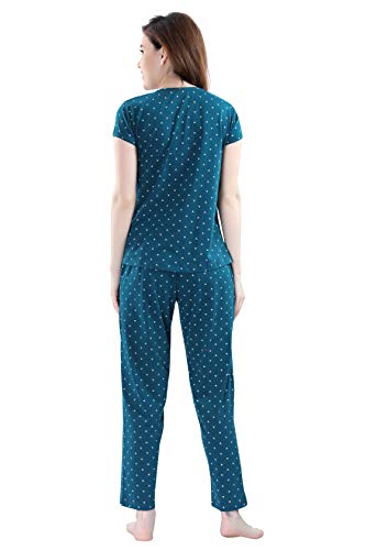 Image of AV2 Women's Cotton All Over Print Top And Pajama Set Pack Of 1